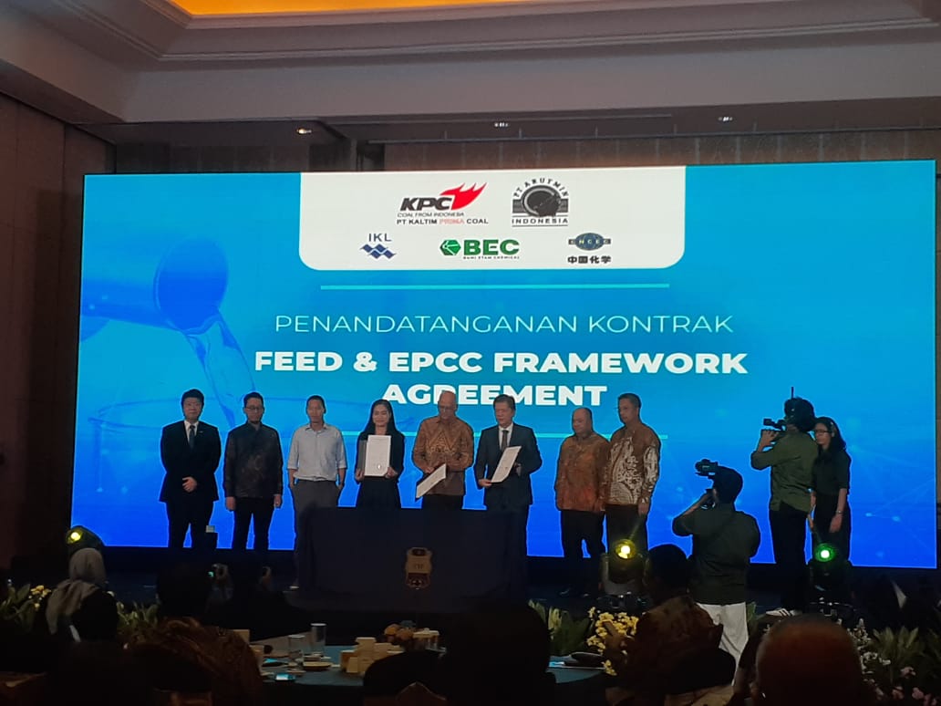 Bumi Resources units move Indonesia's first coal-to-methanol project into engineering phase